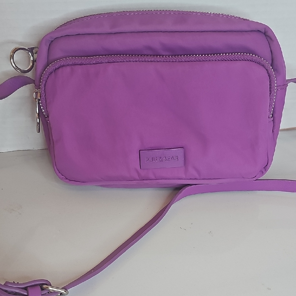Pull&Bear Purple Crossbody Bag